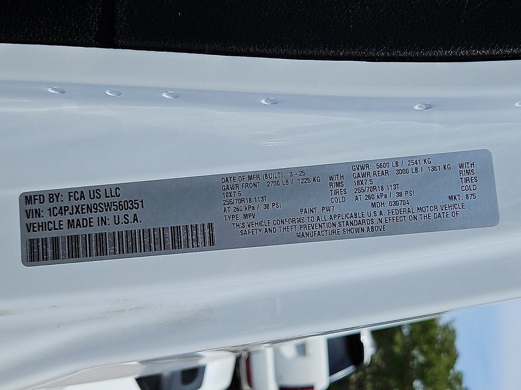 2025 Jeep Wrangler Sahara