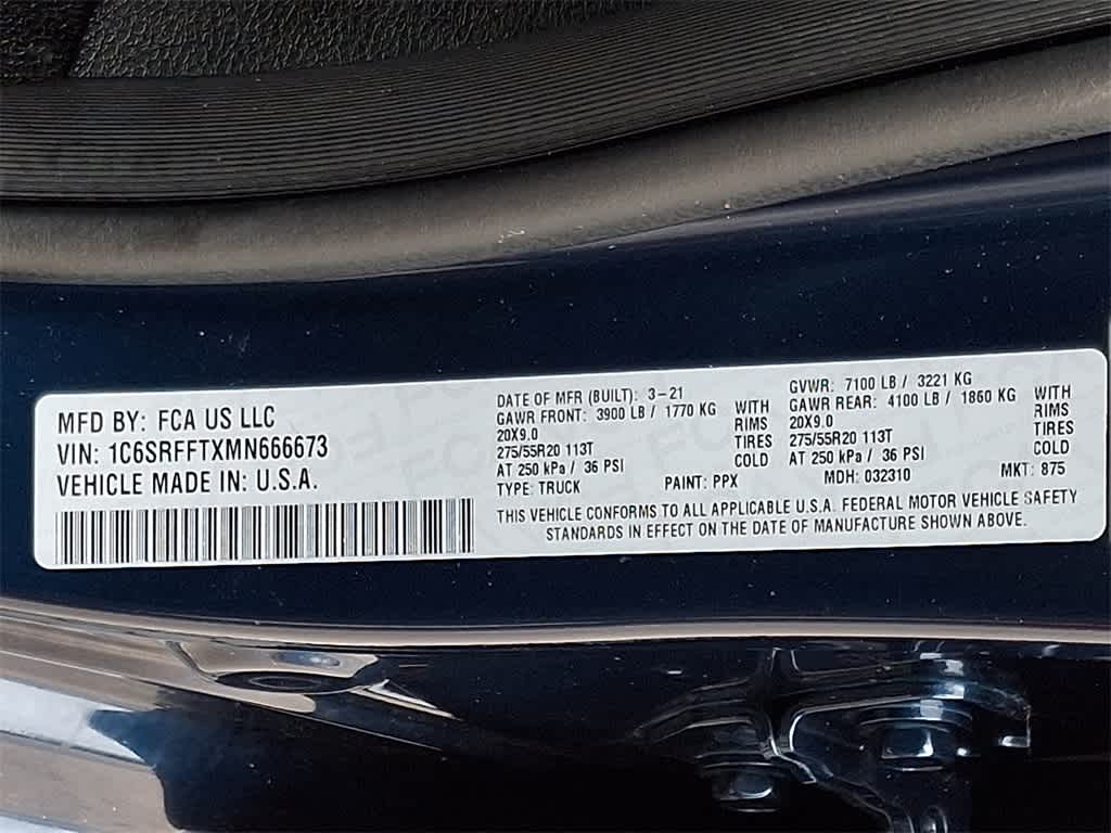 2021 RAM 1500 Big Horn