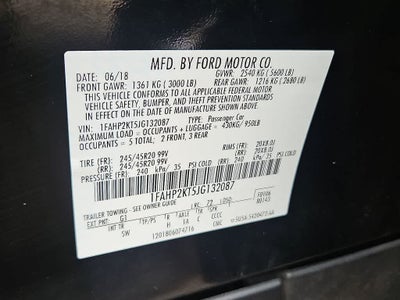 2018 Ford Taurus SHO