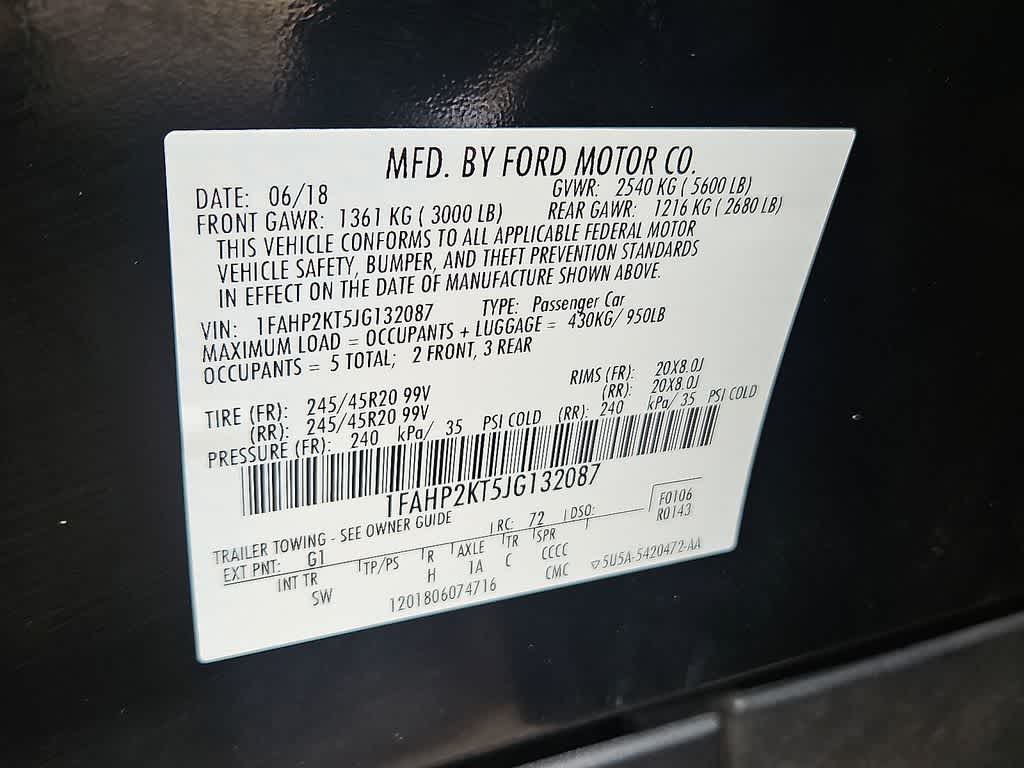 2018 Ford Taurus SHO