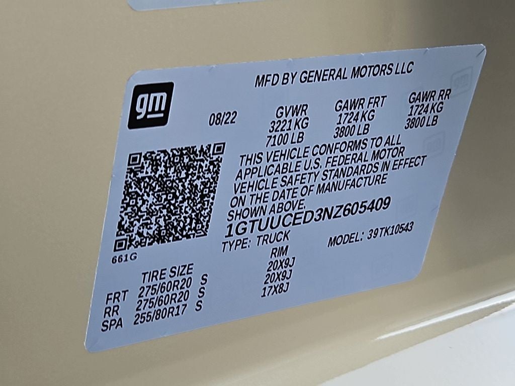 2022 GMC Sierra 1500 Elevation