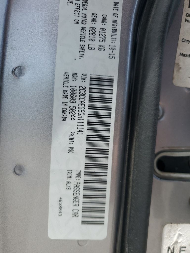 2016 Chrysler 300 300C