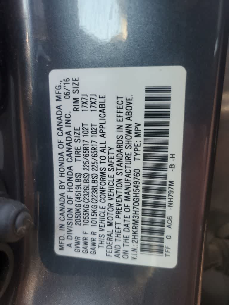 2016 Honda CR-V Base