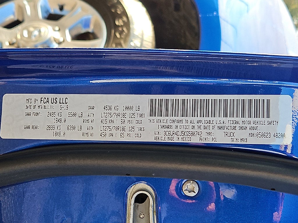 2019 RAM 2500 Big Horn