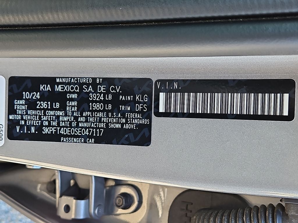 2025 Kia K4 LXS
