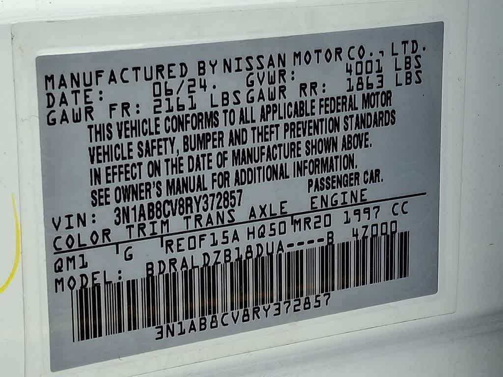 2024 Nissan Sentra SV