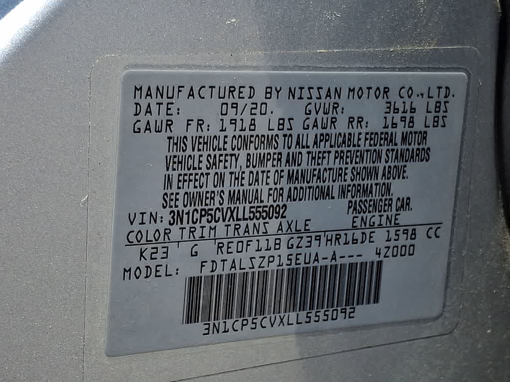 2020 Nissan Kicks SV