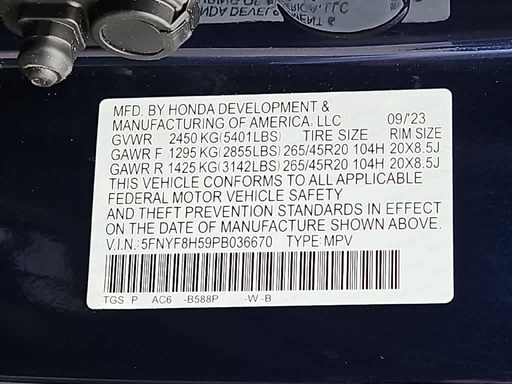 2023 Honda Passport EX-L