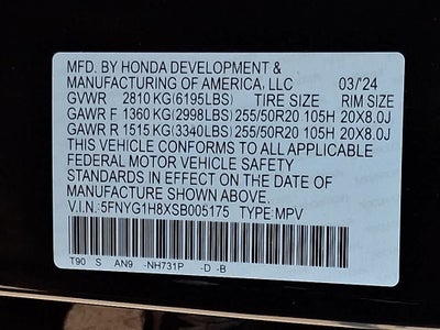 2025 Honda Pilot Elite