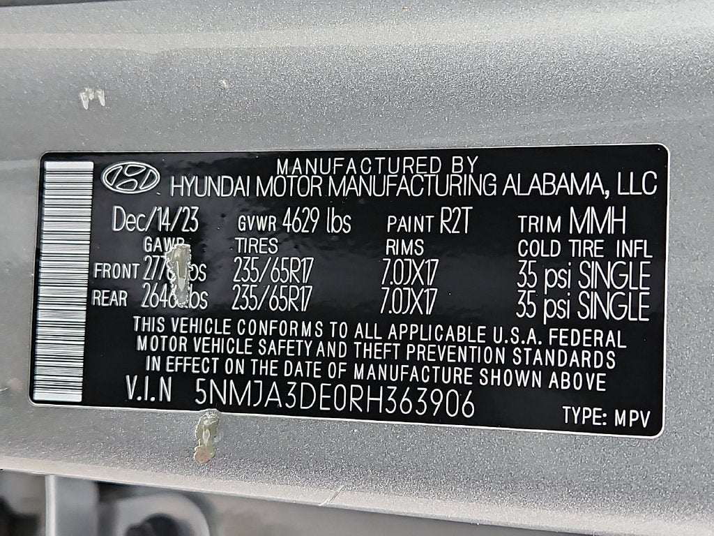 2024 Hyundai TUCSON SE
