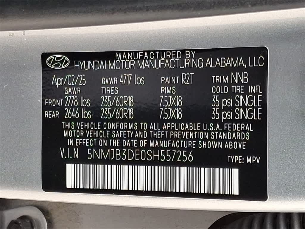 2025 Hyundai TUCSON SEL