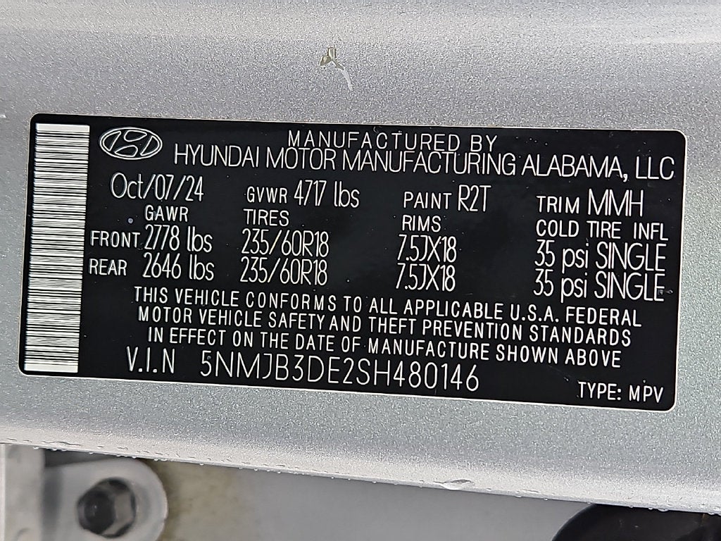 2025 Hyundai TUCSON SEL