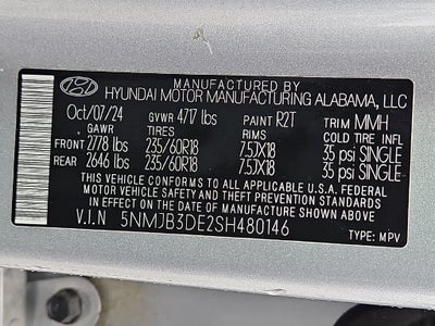 2025 Hyundai TUCSON SEL