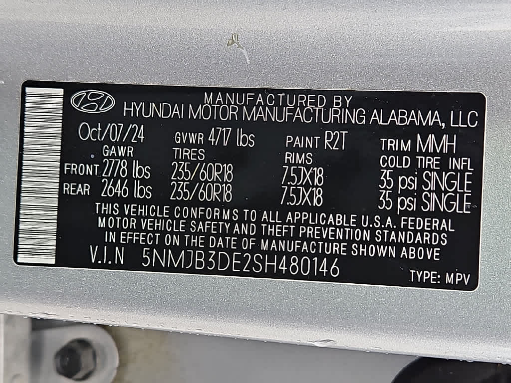 2025 Hyundai TUCSON SEL
