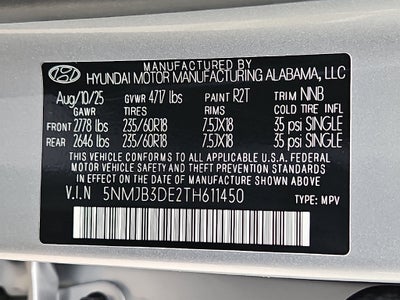 2026 Hyundai TUCSON SEL