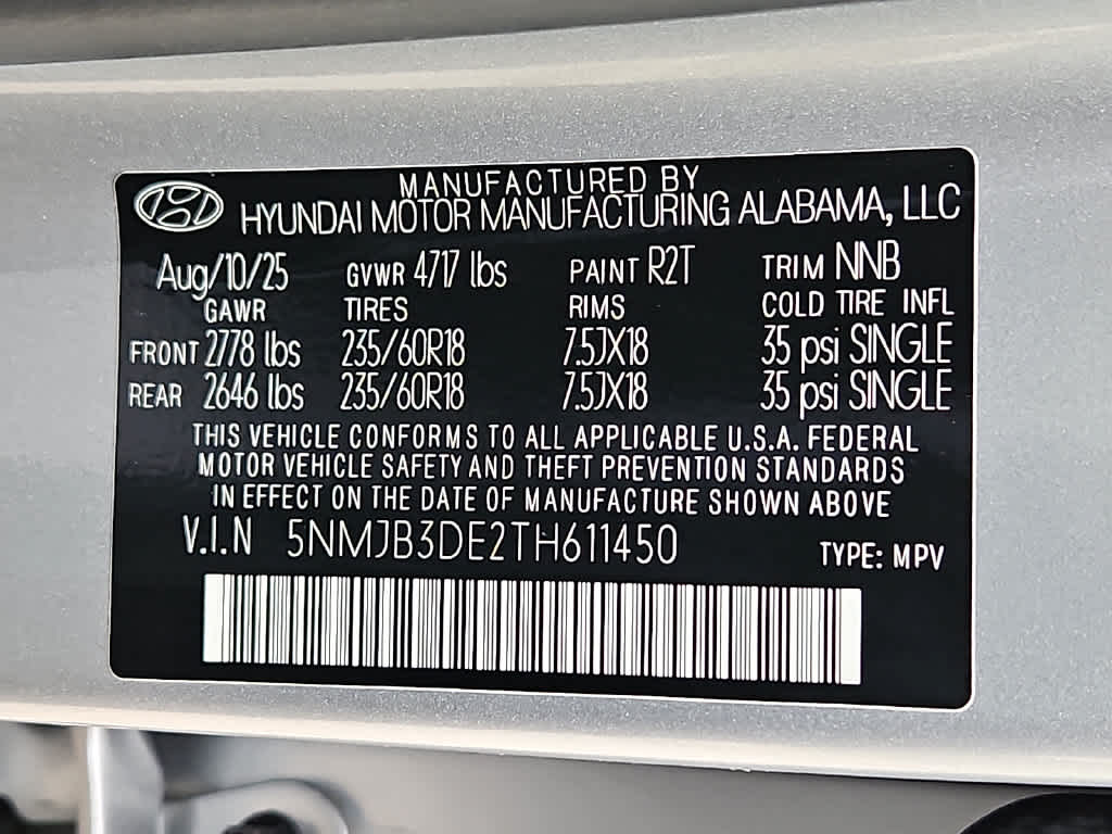 2026 Hyundai TUCSON SEL