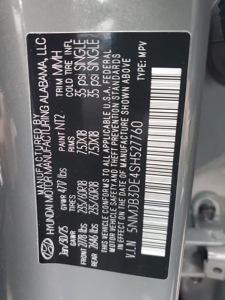 2025 Hyundai TUCSON SEL