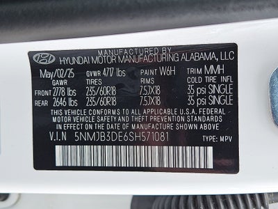 2025 Hyundai TUCSON SEL