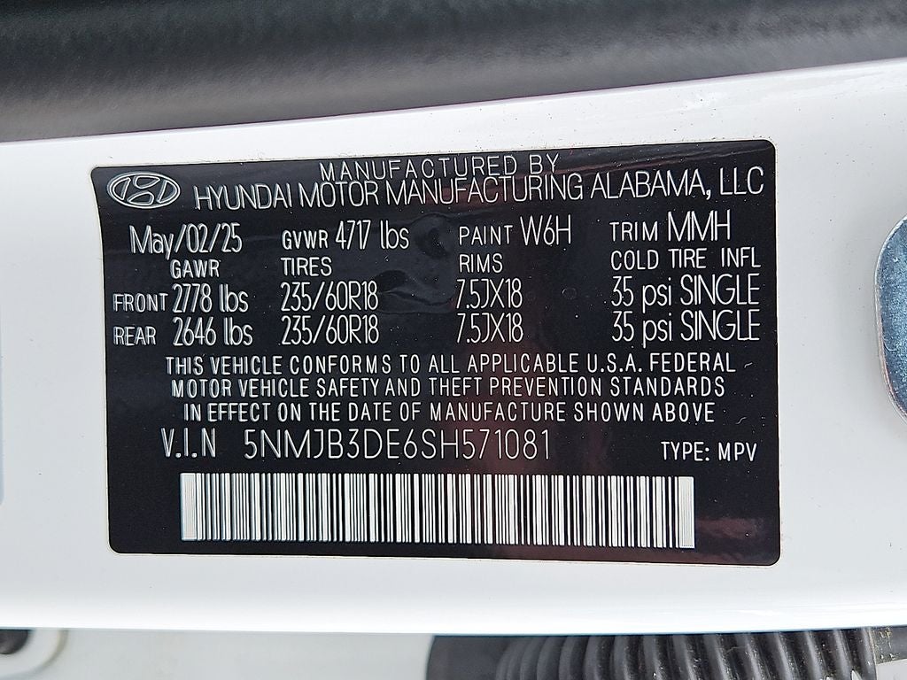 2025 Hyundai TUCSON SEL