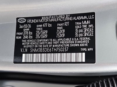 2026 Hyundai TUCSON SEL Plus
