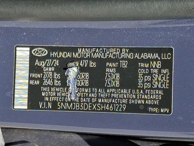 2025 Hyundai TUCSON SEL