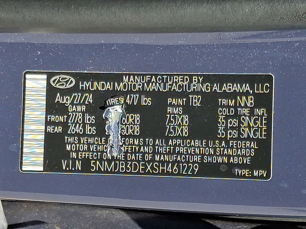 2025 Hyundai TUCSON SEL