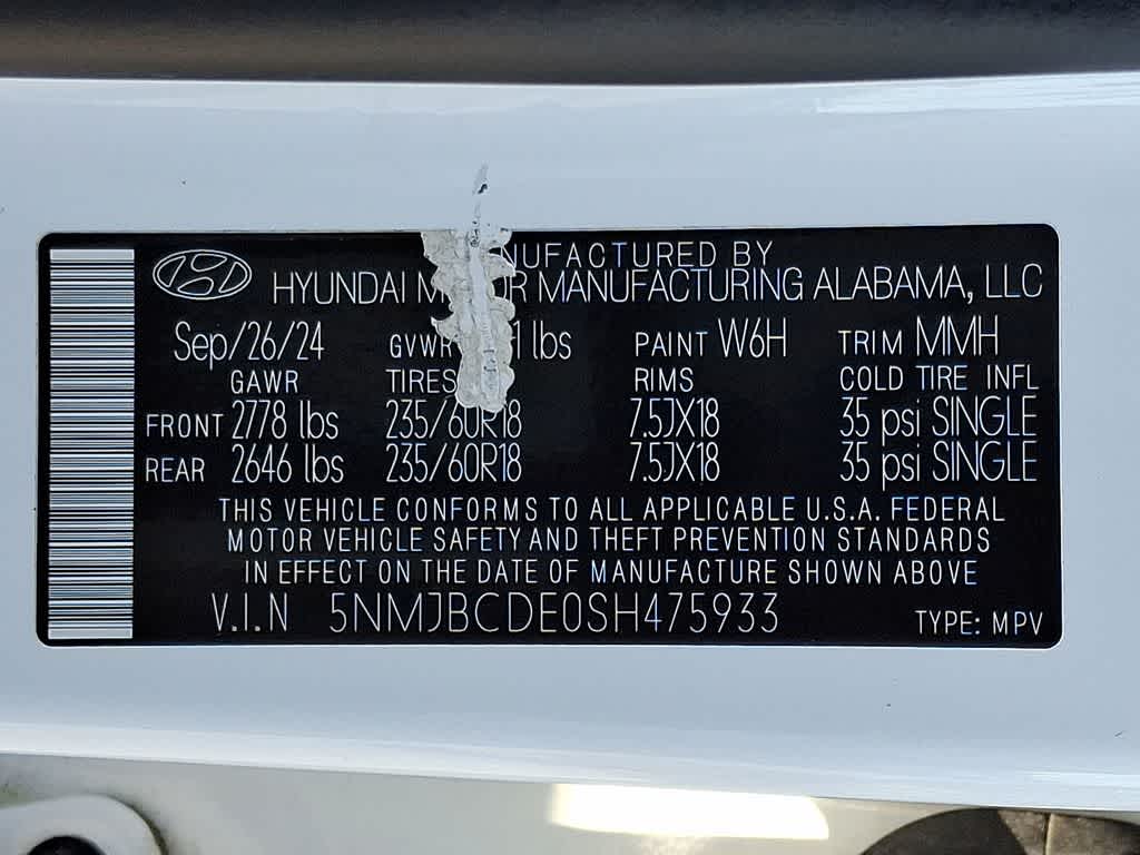 2025 Hyundai TUCSON SEL