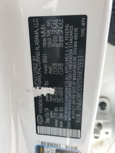 2025 Hyundai TUCSON SEL