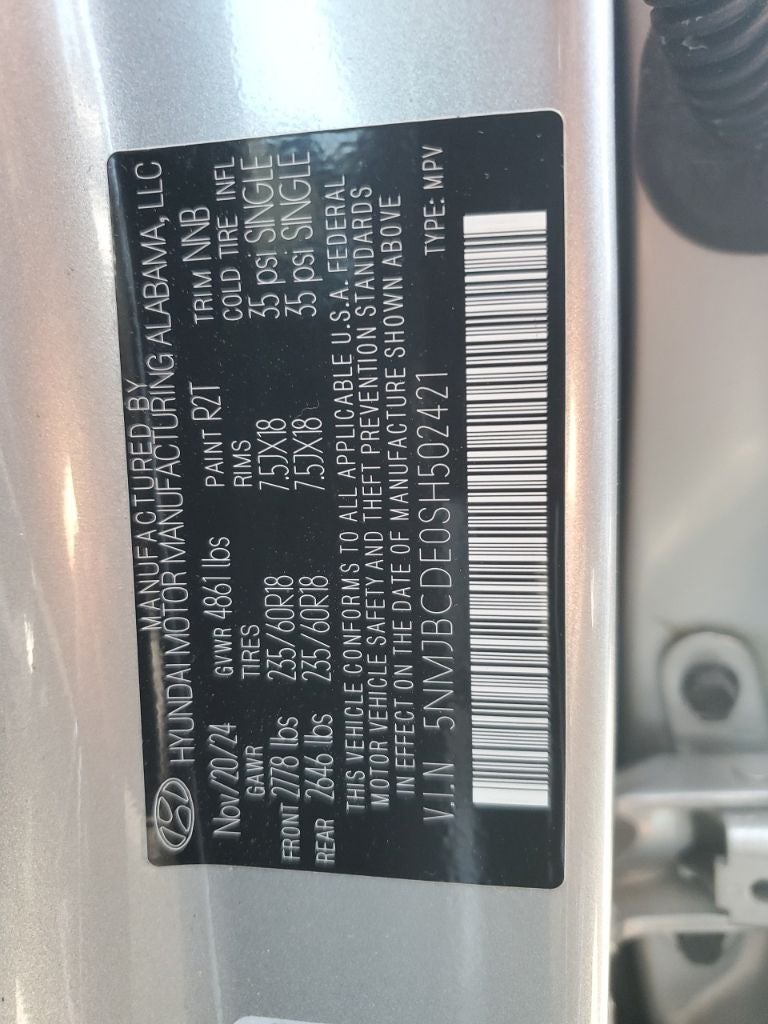 2025 Hyundai TUCSON SEL