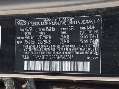 2025 Hyundai TUCSON SEL