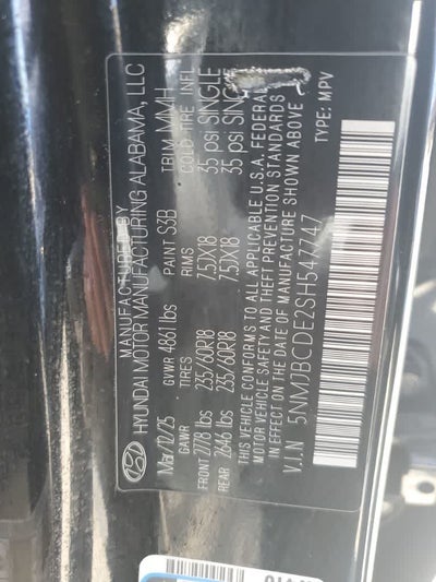 2025 Hyundai TUCSON SEL