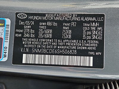 2025 Hyundai TUCSON SEL