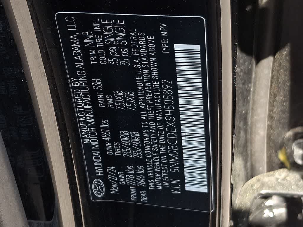 2025 Hyundai TUCSON SEL