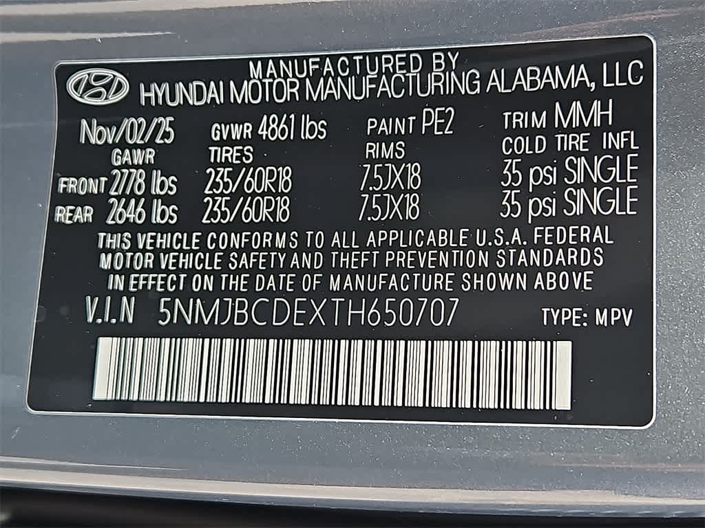 2026 Hyundai TUCSON SEL