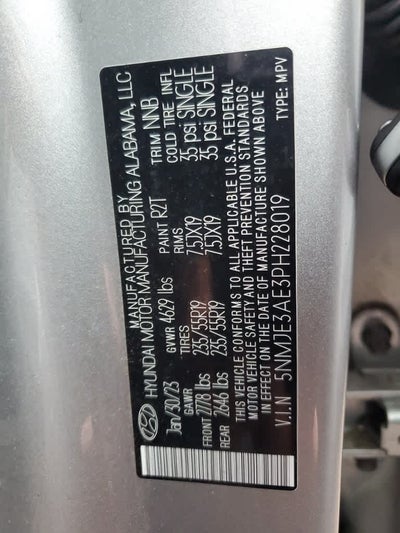 2023 Hyundai TUCSON Limited