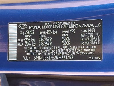 2024 Hyundai TUCSON Limited