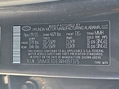 2024 Hyundai TUCSON Limited