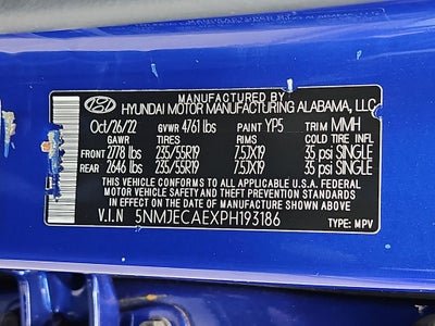 2023 Hyundai TUCSON Limited