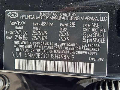 2025 Hyundai TUCSON Limited