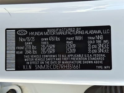 2024 Hyundai TUCSON Limited