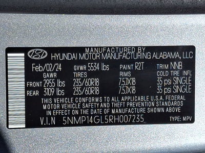 2024 Hyundai SANTA FE SE