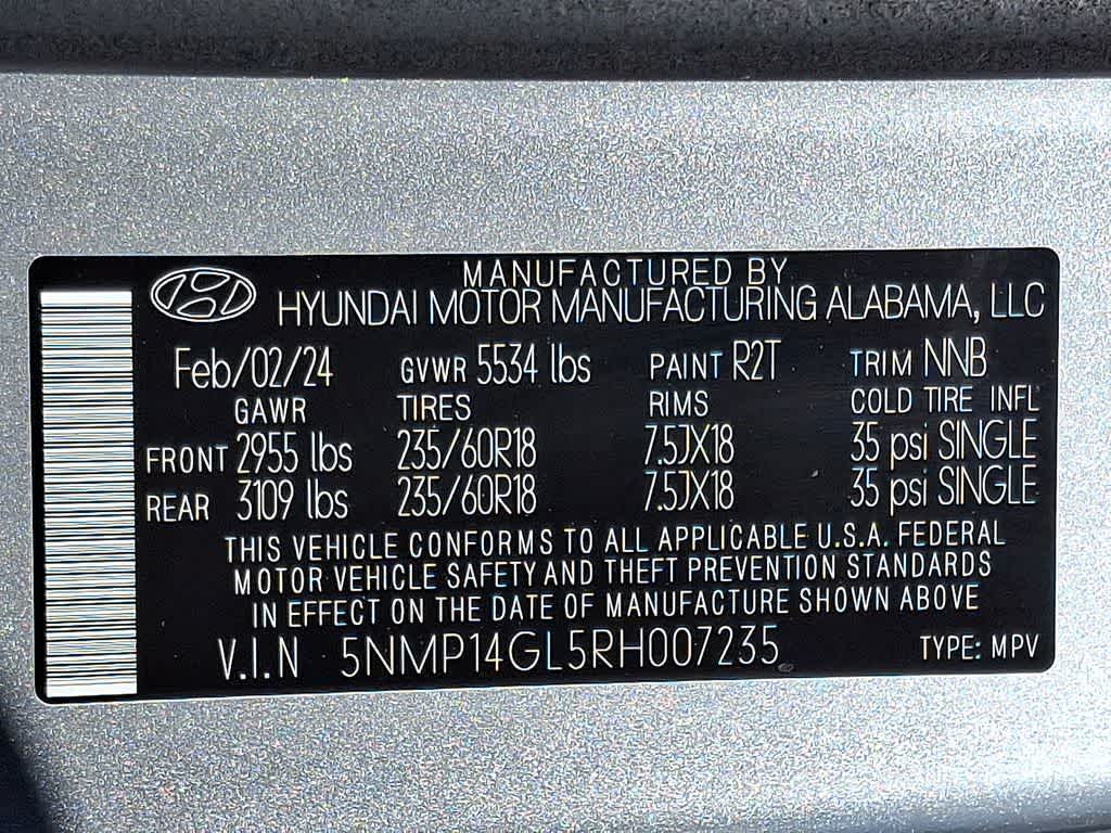 2024 Hyundai SANTA FE SE