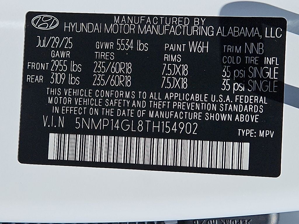 2026 Hyundai SANTA FE SE