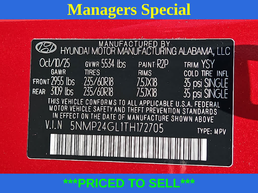 2026 Hyundai SANTA FE SEL