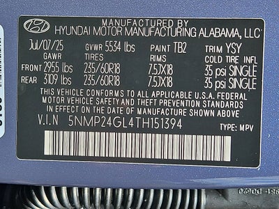 2026 Hyundai SANTA FE SEL