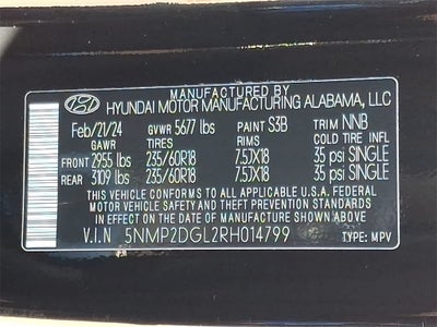 2024 Hyundai SANTA FE SEL