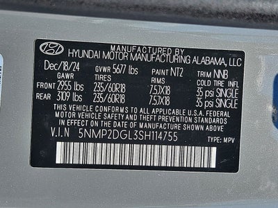 2025 Hyundai SANTA FE SEL