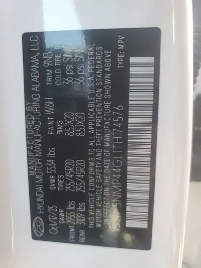 2026 Hyundai SANTA FE Limited 6P