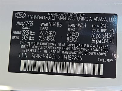 2026 Hyundai SANTA FE Limited