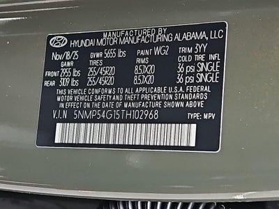 2026 Hyundai SANTA FE HYBRID Calligraphy
